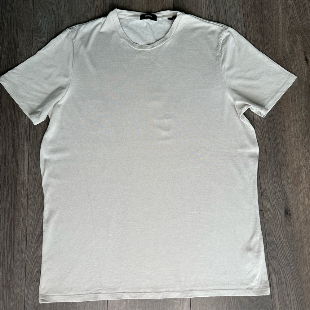 Theory Clean Tee Silk-Cotton Blend